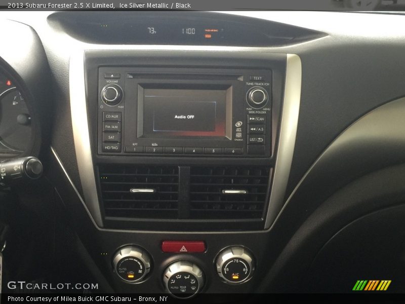 Ice Silver Metallic / Black 2013 Subaru Forester 2.5 X Limited