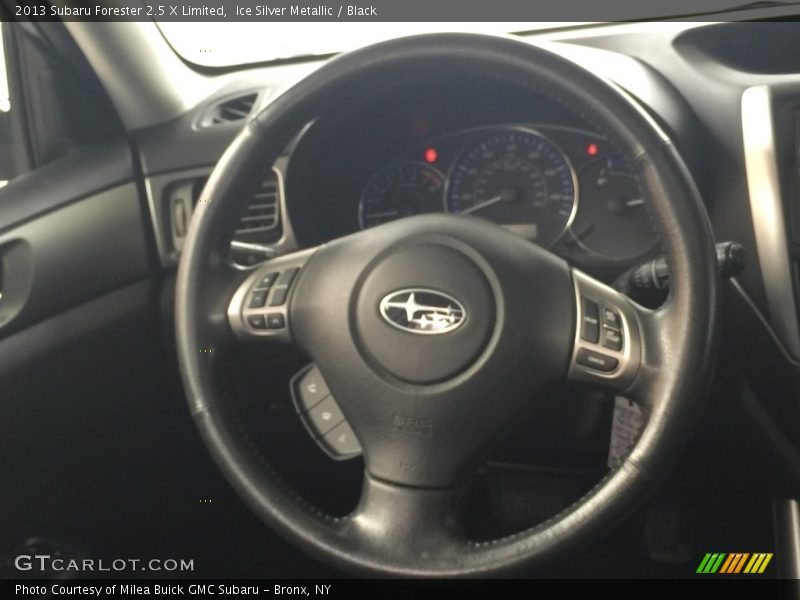 Ice Silver Metallic / Black 2013 Subaru Forester 2.5 X Limited