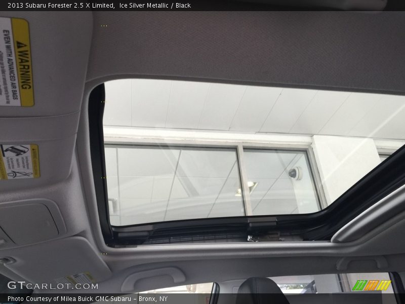 Ice Silver Metallic / Black 2013 Subaru Forester 2.5 X Limited