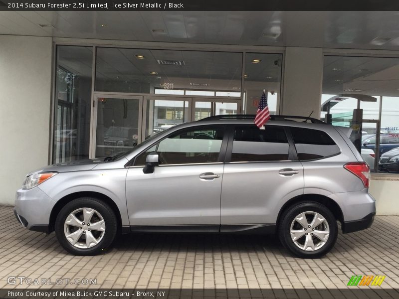 Ice Silver Metallic / Black 2014 Subaru Forester 2.5i Limited