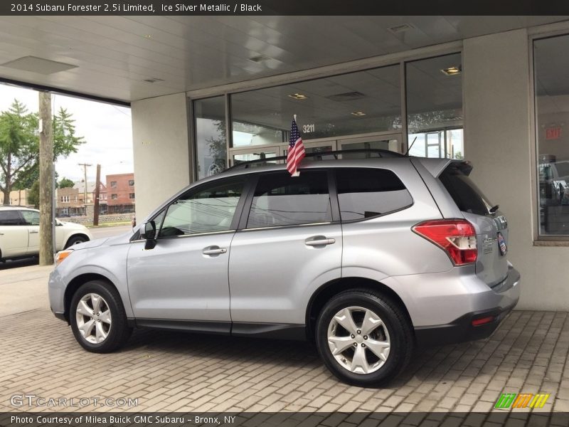 Ice Silver Metallic / Black 2014 Subaru Forester 2.5i Limited