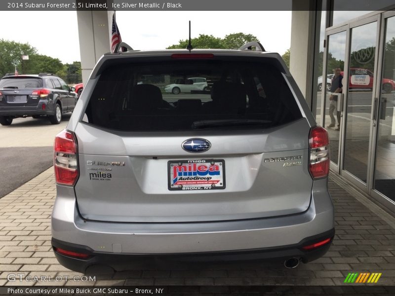 Ice Silver Metallic / Black 2014 Subaru Forester 2.5i Limited