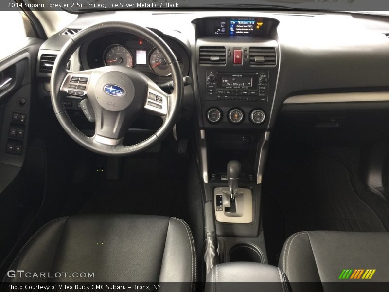 Ice Silver Metallic / Black 2014 Subaru Forester 2.5i Limited