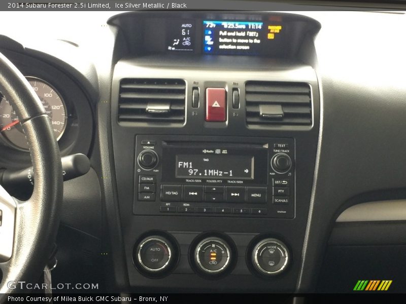 Ice Silver Metallic / Black 2014 Subaru Forester 2.5i Limited