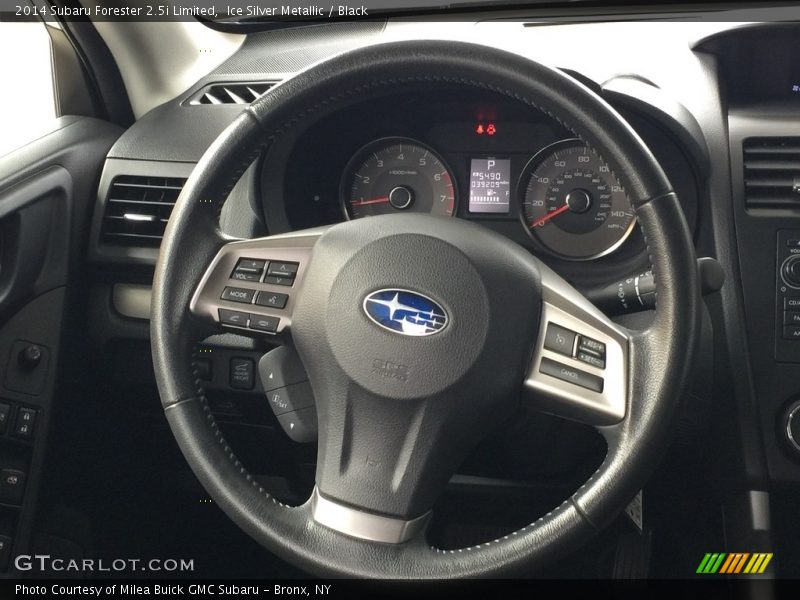 Ice Silver Metallic / Black 2014 Subaru Forester 2.5i Limited