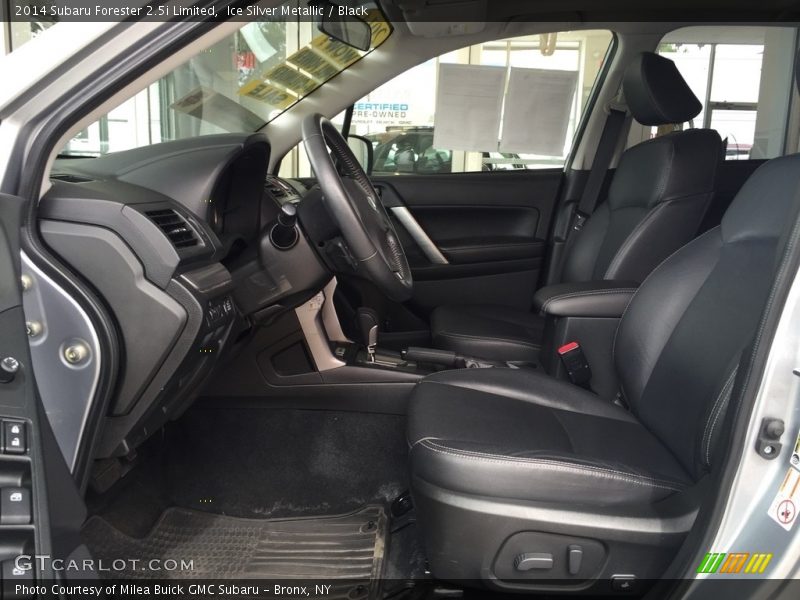 Ice Silver Metallic / Black 2014 Subaru Forester 2.5i Limited