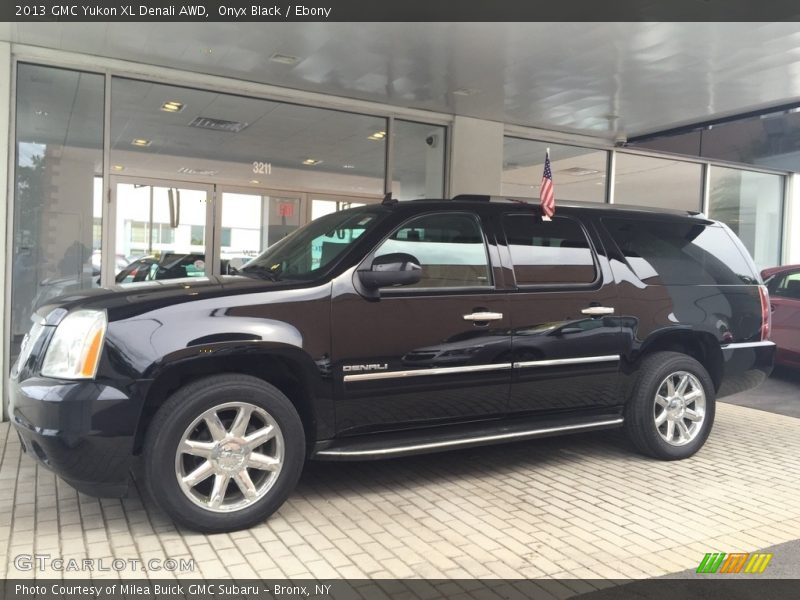 Onyx Black / Ebony 2013 GMC Yukon XL Denali AWD