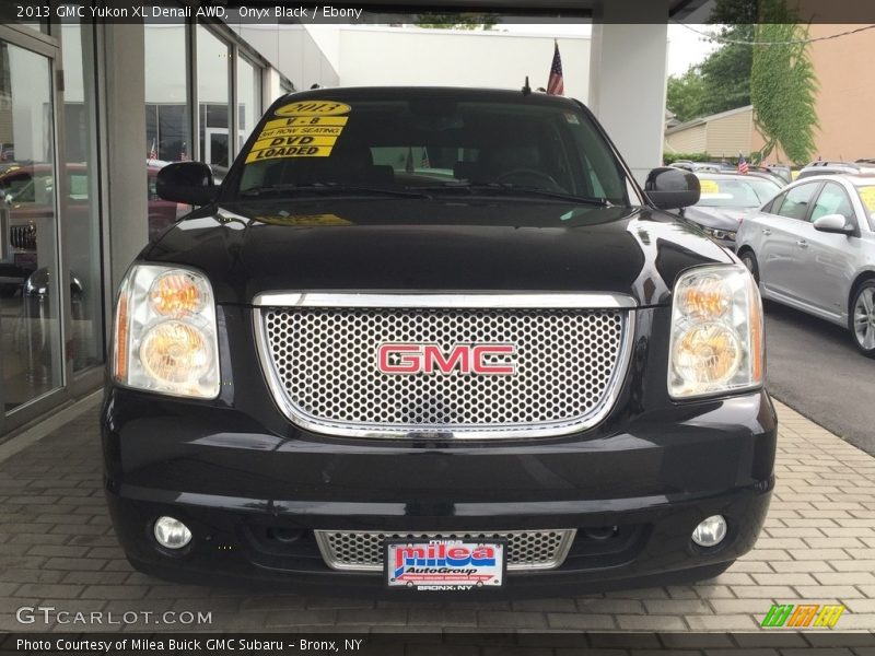 Onyx Black / Ebony 2013 GMC Yukon XL Denali AWD