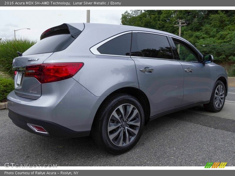 Lunar Silver Metallic / Ebony 2016 Acura MDX SH-AWD Technology