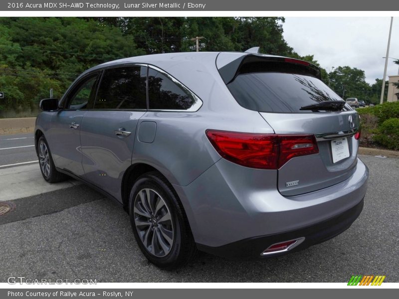Lunar Silver Metallic / Ebony 2016 Acura MDX SH-AWD Technology