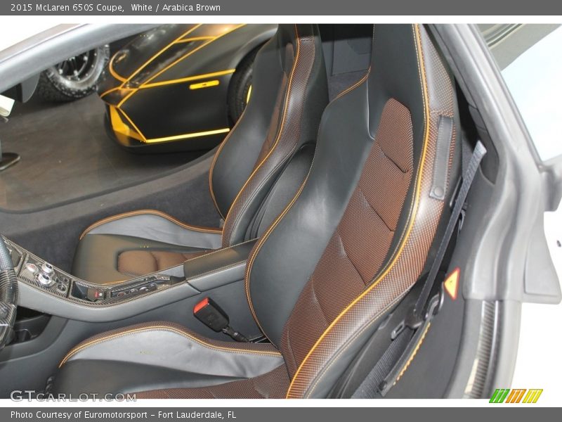 Front Seat of 2015 650S Coupe