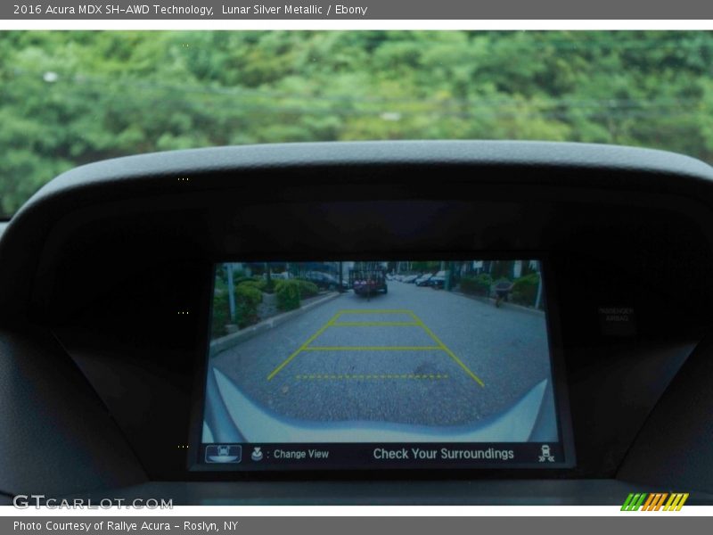 Lunar Silver Metallic / Ebony 2016 Acura MDX SH-AWD Technology