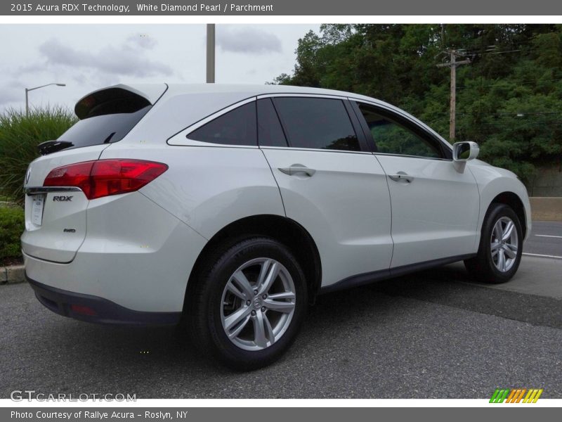 White Diamond Pearl / Parchment 2015 Acura RDX Technology
