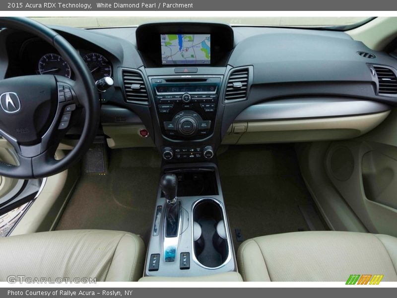 White Diamond Pearl / Parchment 2015 Acura RDX Technology