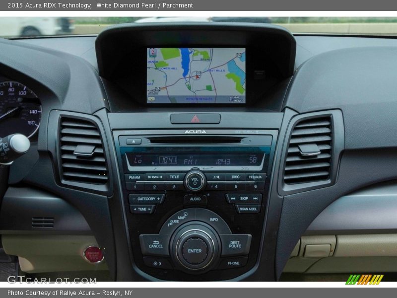 White Diamond Pearl / Parchment 2015 Acura RDX Technology