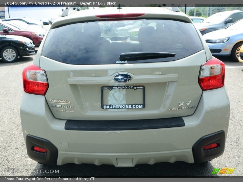 Desert Khaki / Black 2014 Subaru XV Crosstrek 2.0i Premium
