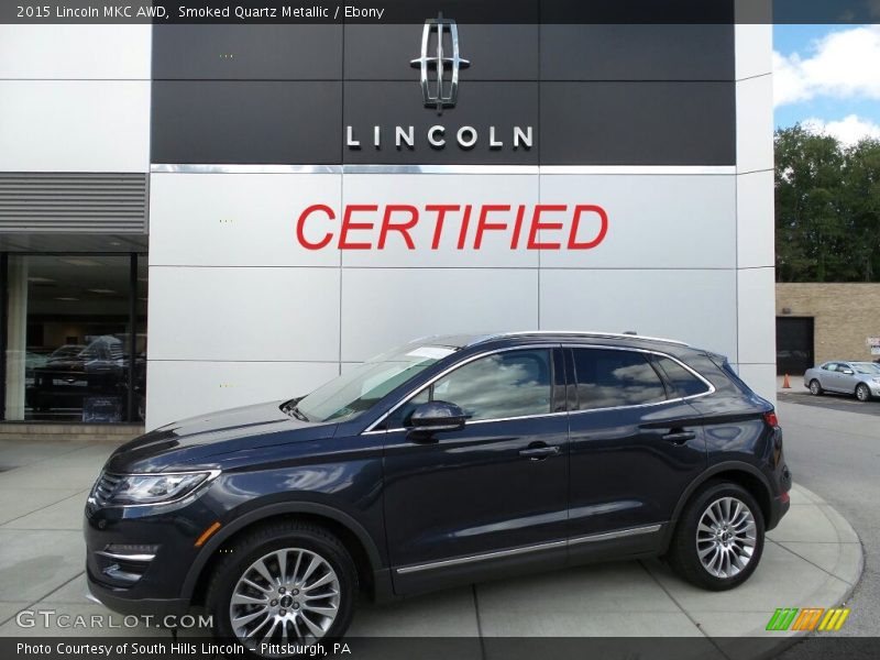 Smoked Quartz Metallic / Ebony 2015 Lincoln MKC AWD