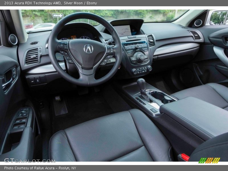 Silver Moon / Ebony 2013 Acura RDX Technology AWD