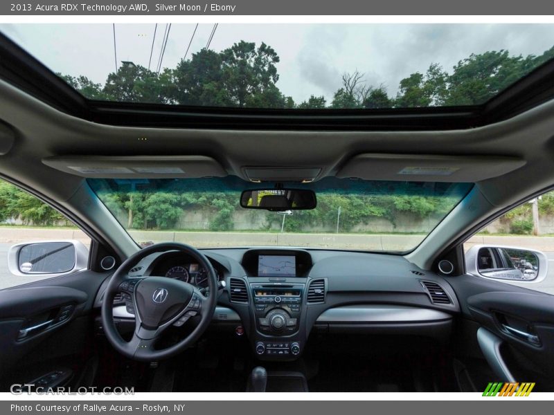 Silver Moon / Ebony 2013 Acura RDX Technology AWD