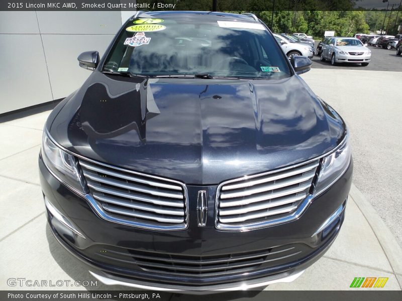 Smoked Quartz Metallic / Ebony 2015 Lincoln MKC AWD