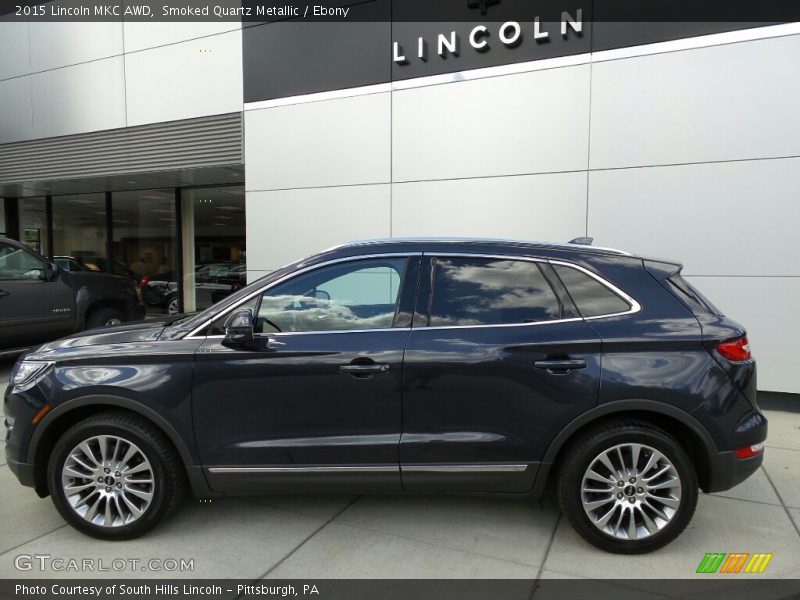 Smoked Quartz Metallic / Ebony 2015 Lincoln MKC AWD