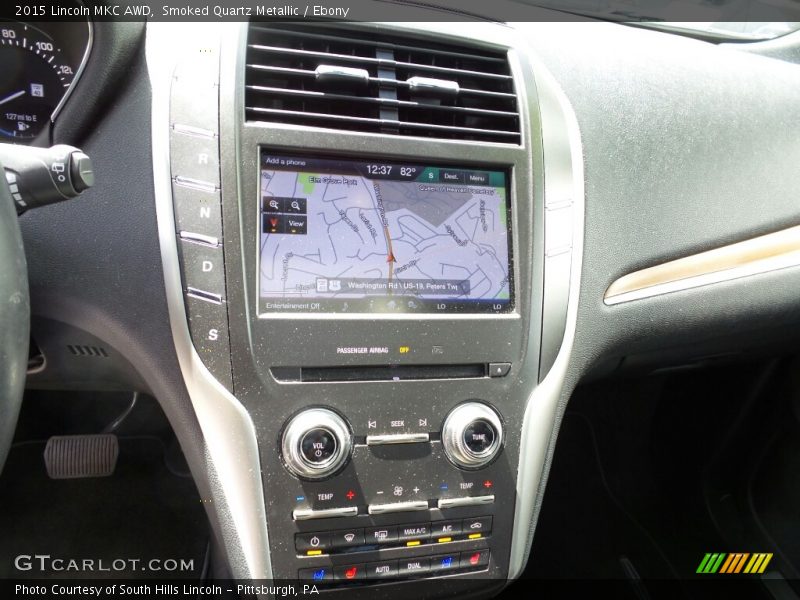 Smoked Quartz Metallic / Ebony 2015 Lincoln MKC AWD