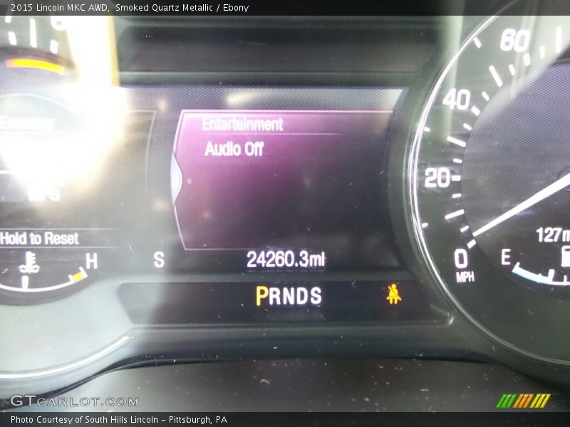 Smoked Quartz Metallic / Ebony 2015 Lincoln MKC AWD