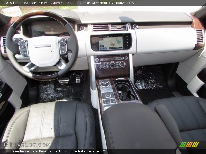 Carpathian Grey Metallic / Ebony/Ebony 2016 Land Rover Range Rover Supercharged