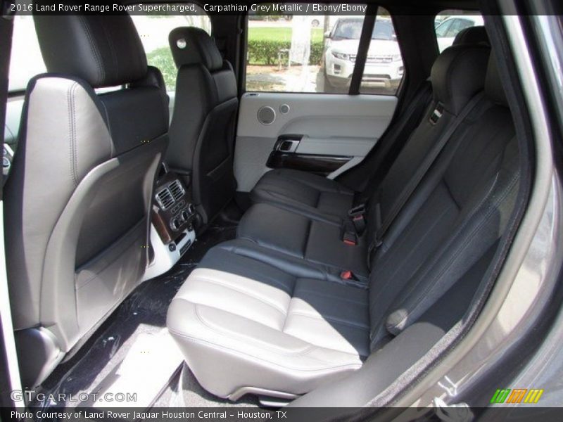 Carpathian Grey Metallic / Ebony/Ebony 2016 Land Rover Range Rover Supercharged