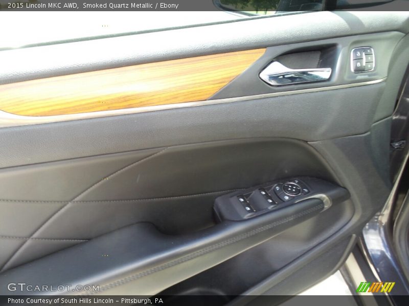 Smoked Quartz Metallic / Ebony 2015 Lincoln MKC AWD