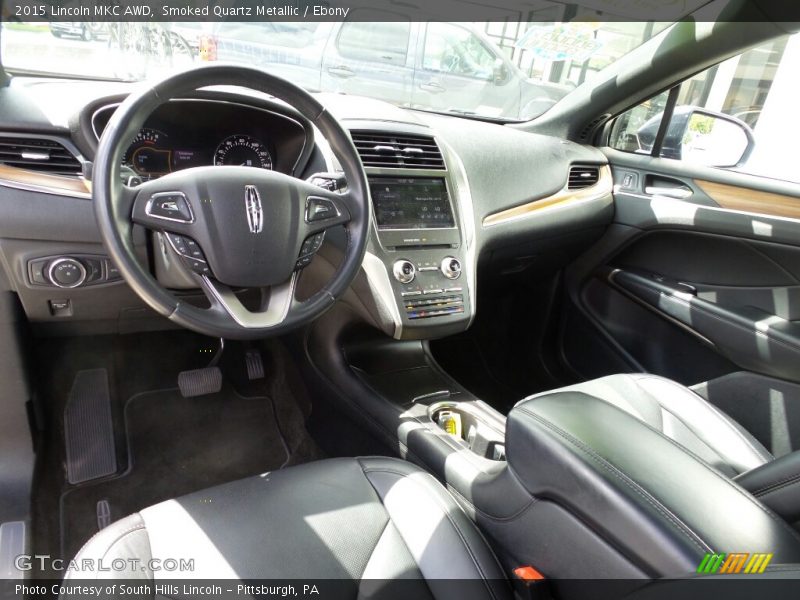 Smoked Quartz Metallic / Ebony 2015 Lincoln MKC AWD