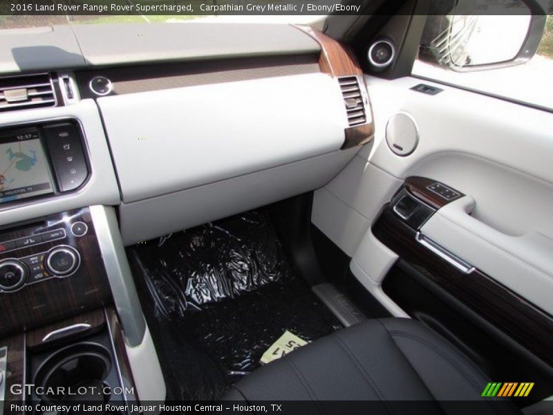 Carpathian Grey Metallic / Ebony/Ebony 2016 Land Rover Range Rover Supercharged