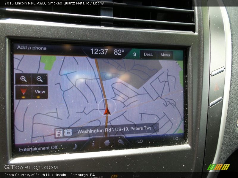 Smoked Quartz Metallic / Ebony 2015 Lincoln MKC AWD