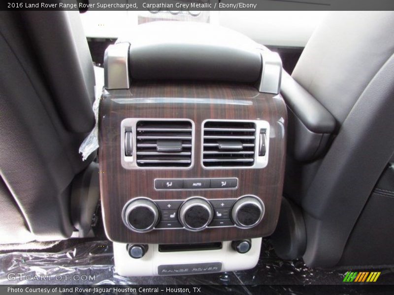 Carpathian Grey Metallic / Ebony/Ebony 2016 Land Rover Range Rover Supercharged