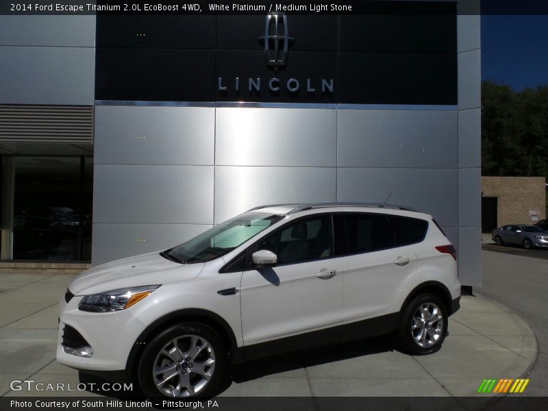 Front 3/4 View of 2014 Escape Titanium 2.0L EcoBoost 4WD