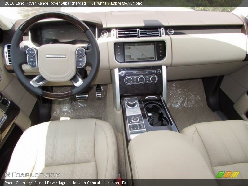 Fuji White / Espresso/Almond 2016 Land Rover Range Rover Supercharged