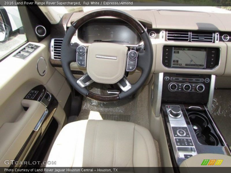 Fuji White / Espresso/Almond 2016 Land Rover Range Rover Supercharged