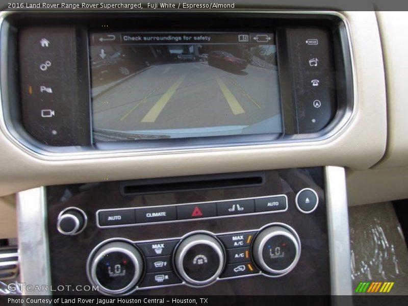 Fuji White / Espresso/Almond 2016 Land Rover Range Rover Supercharged