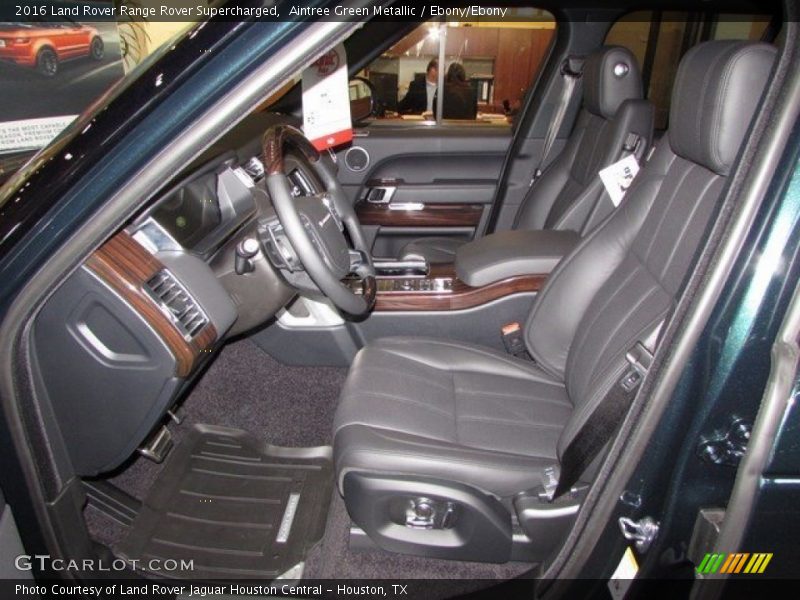 Aintree Green Metallic / Ebony/Ebony 2016 Land Rover Range Rover Supercharged