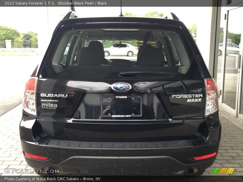 Obsidian Black Pearl / Black 2013 Subaru Forester 2.5 X