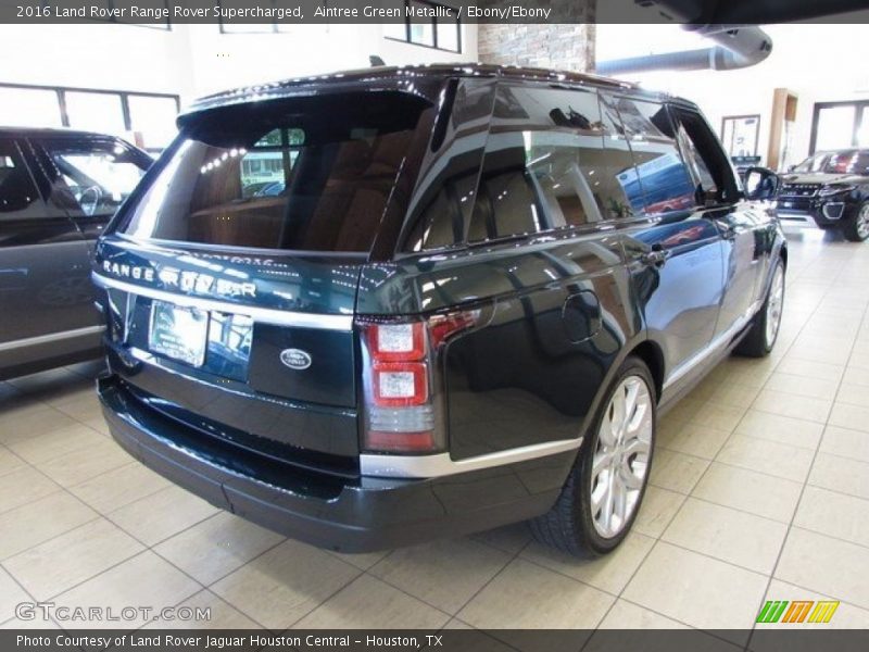 Aintree Green Metallic / Ebony/Ebony 2016 Land Rover Range Rover Supercharged