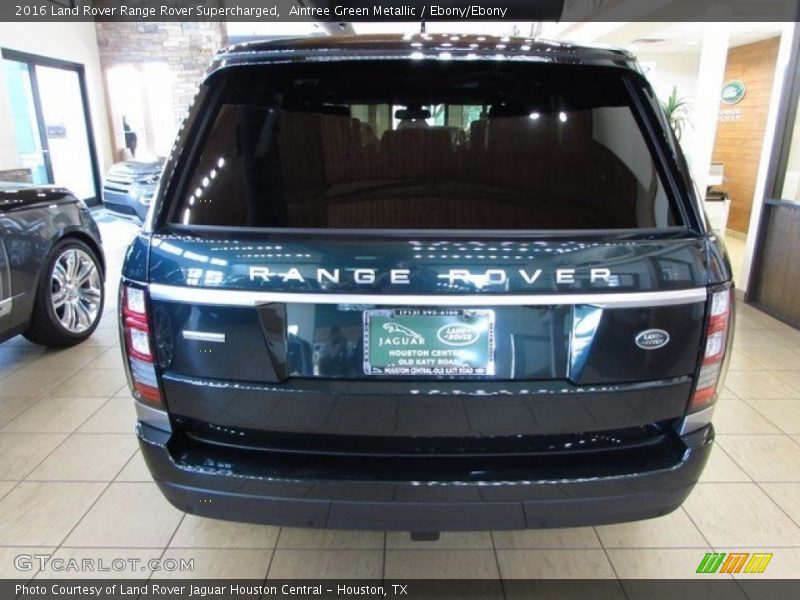 Aintree Green Metallic / Ebony/Ebony 2016 Land Rover Range Rover Supercharged