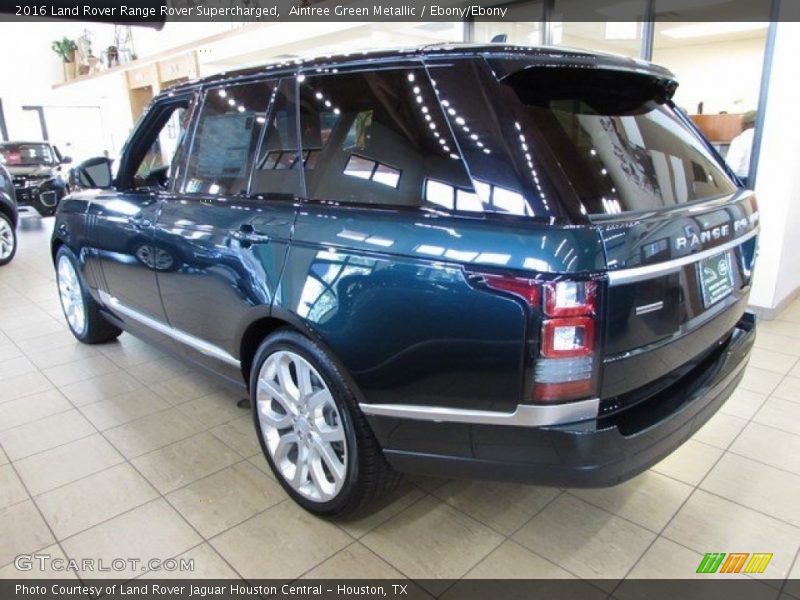 Aintree Green Metallic / Ebony/Ebony 2016 Land Rover Range Rover Supercharged