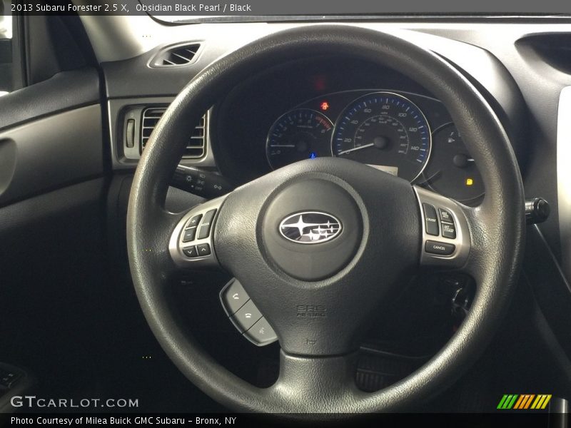 Obsidian Black Pearl / Black 2013 Subaru Forester 2.5 X