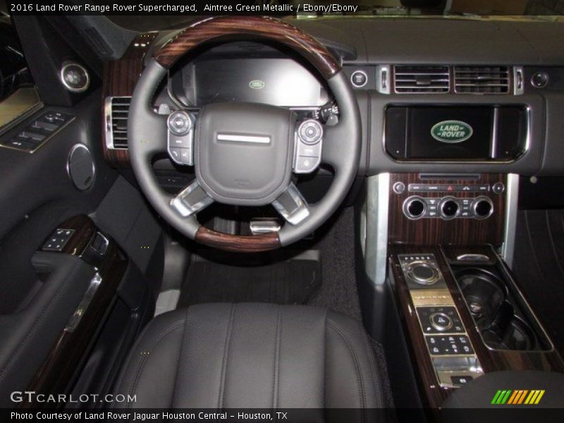 Aintree Green Metallic / Ebony/Ebony 2016 Land Rover Range Rover Supercharged