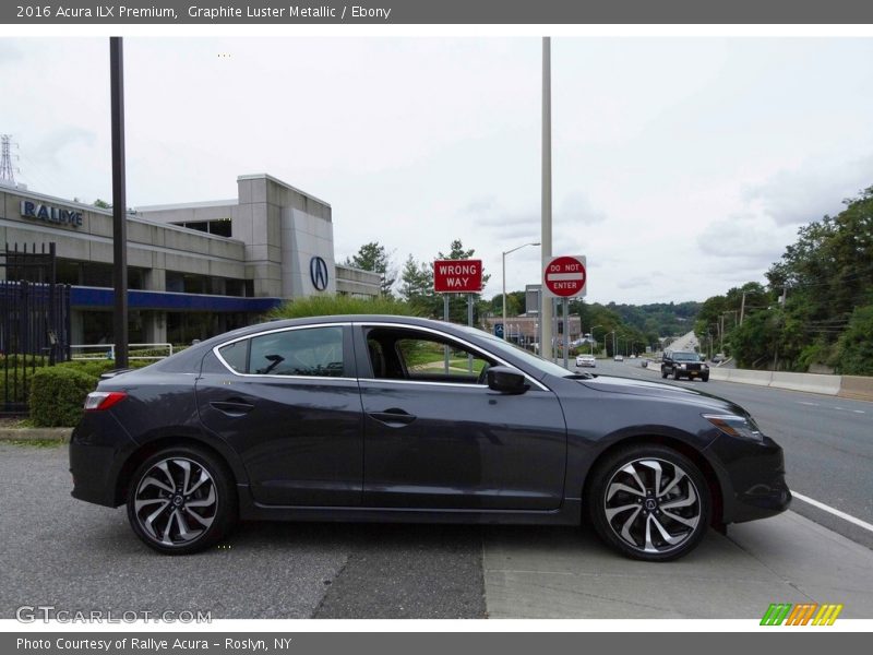 Graphite Luster Metallic / Ebony 2016 Acura ILX Premium