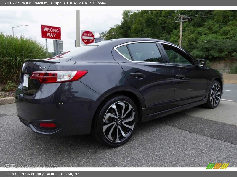 Graphite Luster Metallic / Ebony 2016 Acura ILX Premium