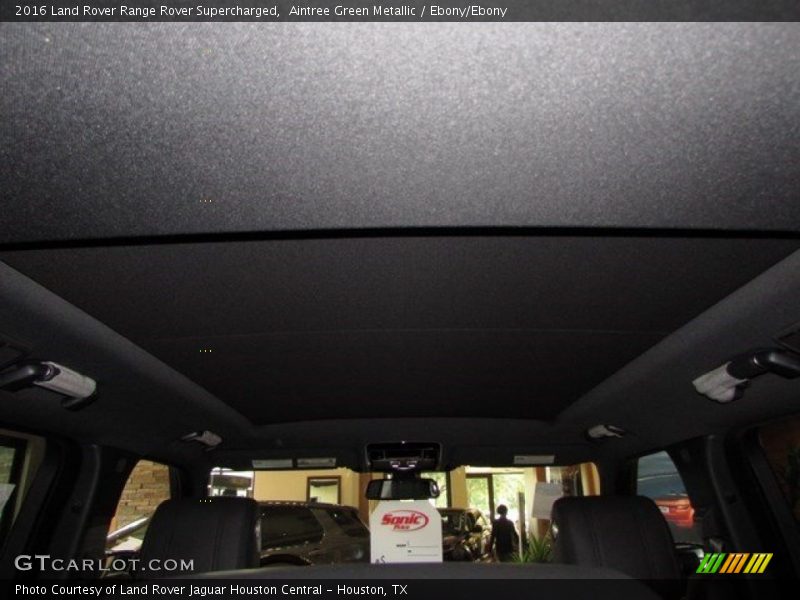 Aintree Green Metallic / Ebony/Ebony 2016 Land Rover Range Rover Supercharged