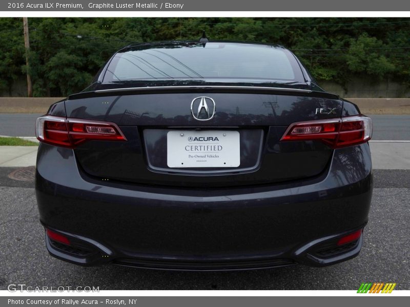 Graphite Luster Metallic / Ebony 2016 Acura ILX Premium