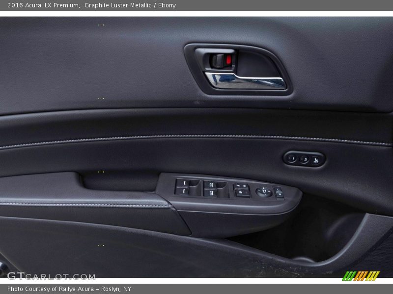 Graphite Luster Metallic / Ebony 2016 Acura ILX Premium